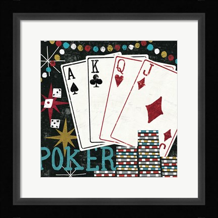 Framed Vegas - Cards Print