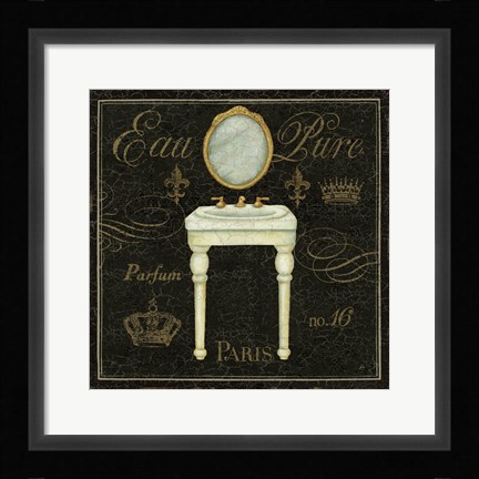 Framed Bain De Luxe IV Print