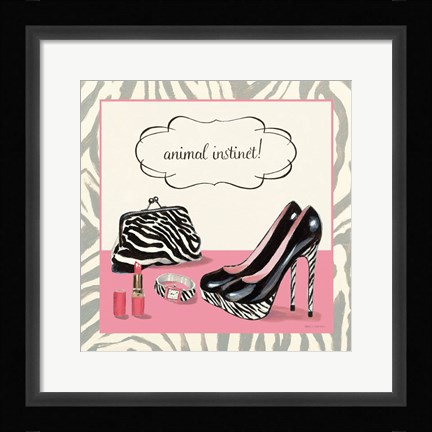 Framed Animal Instinct Print