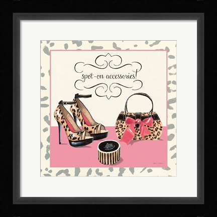 Framed Spot On Print