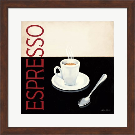 Framed Cafe Moderne IV Print