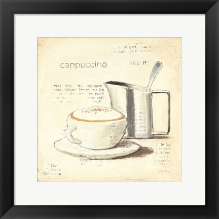 Framed Parisian Coffee IV Print