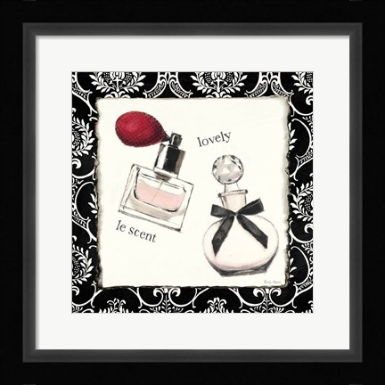 Framed Cosmetique I Print