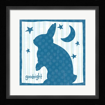 Framed Le Lapin II Print
