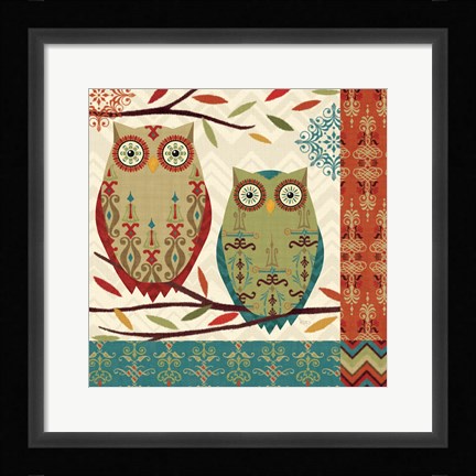 Framed Hoot II Print