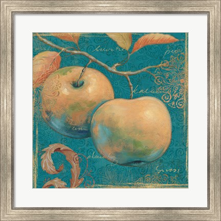 Framed Lovely Fruits II Print