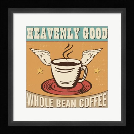 Framed Coffeehouse IV Print