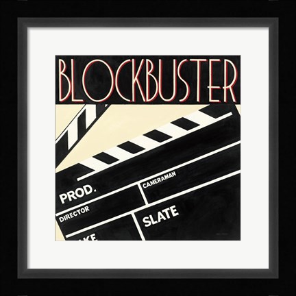 Framed Blockbuster Print