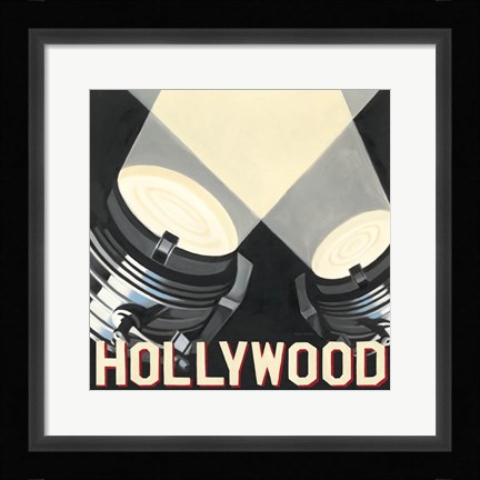 Framed Hollywood Print