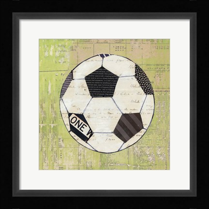 Framed Play Ball III Print