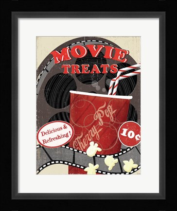 Framed At the Movies II Print