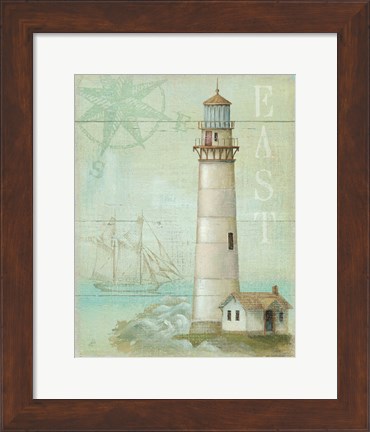 Framed East Coastal Light Print