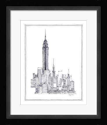 Framed Empire State Print