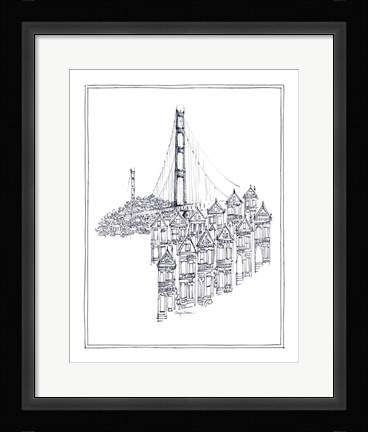 Framed Golden Gate Print