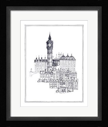 Framed Big Ben Print