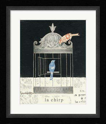 Framed La Chirp Print