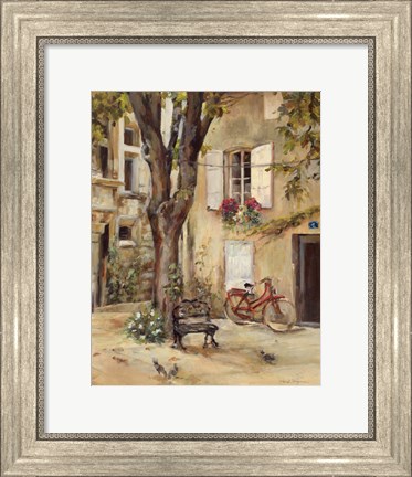 Framed Provence Village I Print