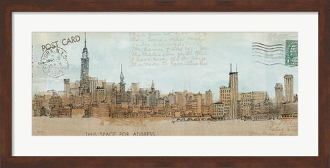 Framed Cities III - New York Print