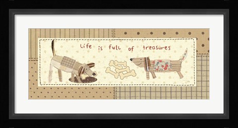 Framed Walk in the Park II Print