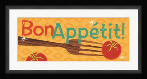 Framed Kitchen It! IX Print