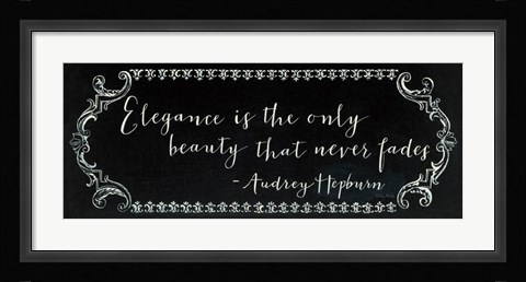 Framed Never Fade Print