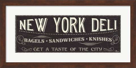 Framed Lunchtime III Print