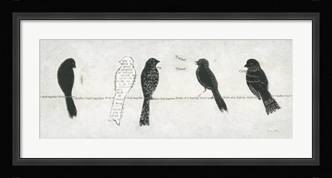 Framed Catching Up II Print