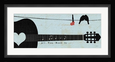 Framed Chorus Line I Print