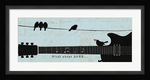 Framed Chorus LIne II Print