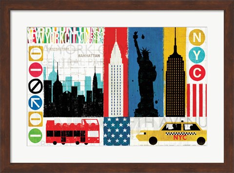 Framed New York City Experience Print