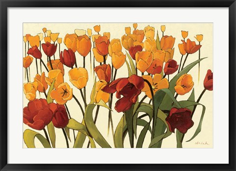 Framed Tulipomania Print