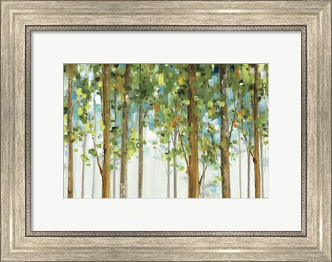 Framed Forest Study I Crop Print