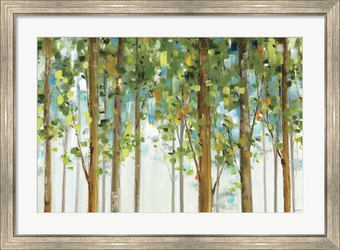 Framed Forest Study I Crop Print