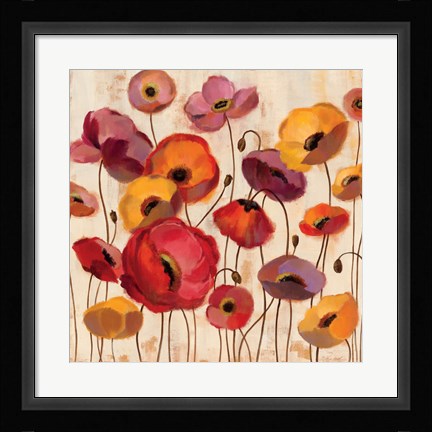 Framed Sunrise Anemones Print