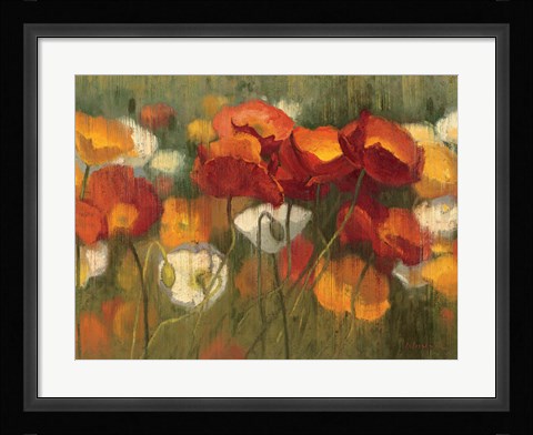 Framed Power of Red II Print