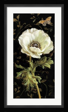 Framed Jardin Paris Florals I Print