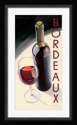 Framed Bordeaux Print