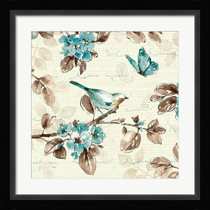 Framed Wing Prints III Print