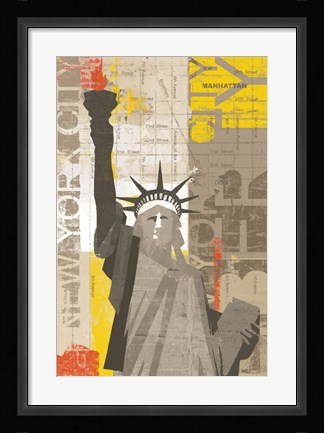 Framed Liberty Print