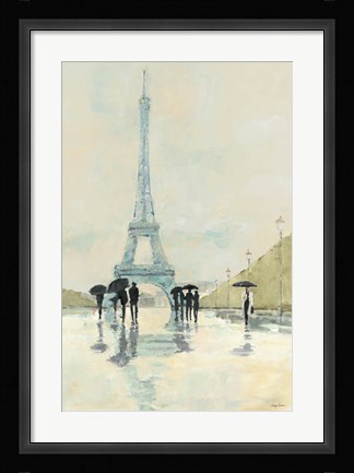 Framed April in Paris Print