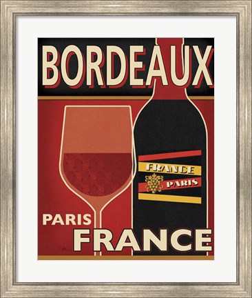 Framed Bordeaux Print