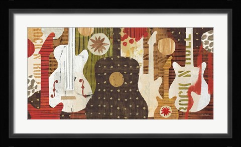 Framed Rock and Roll Fantasy Print