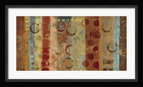 Framed Eastern Magic Carpet Print