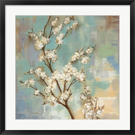 Framed Kyoto Blossoms II Print