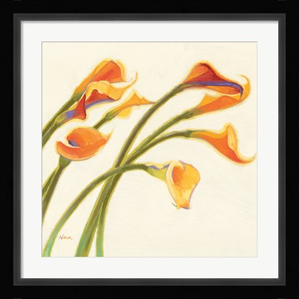 Framed Callas in the Wind I Print