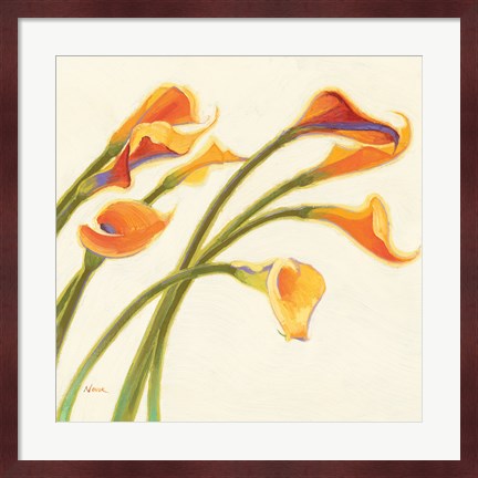 Framed Callas in the Wind I Print
