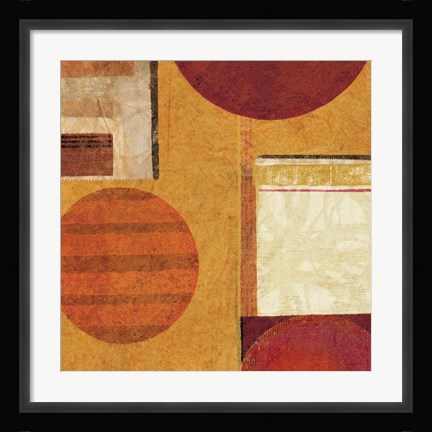 Framed Geo Tea II Print