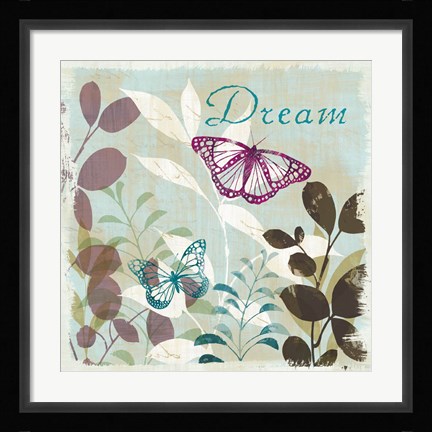 Framed Be Leaves Spice III Print