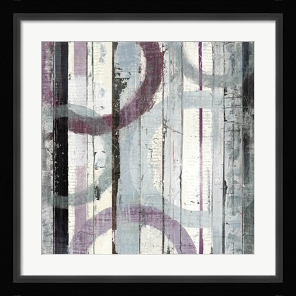 Framed Plum Zephyr I Print