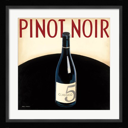 Framed Vin Moderne I Print